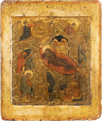 Picture IKONE MIT DER GEBURT CHRISTI