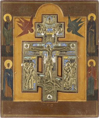 Bild STAUROTHEK MIT DER KREUZIGUNG CHRISTI