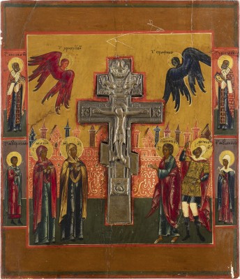 Bild STAUROTHEK MIT DER KREUZIGUNG CHRISTI