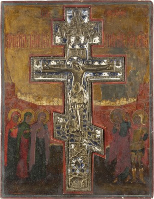 Bild GROSSE STAUROTHEK MIT DER KREUZIGUNG CHRISTI