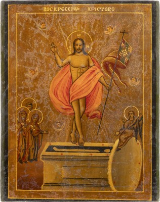 Bild IKONE MIT DER AUFERSTEHUNG CHRISTI