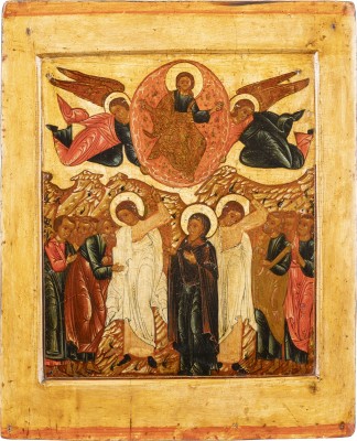 Bild IKONE MIT DER HIMMELFAHRT CHRISTI