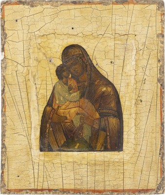Auktion 138<br>IKONE MIT DER GOTTESMUTTER 'POTSCHAEWSKAJA'