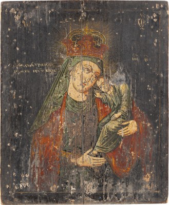 Picture IKONE MIT DER GOTTESMUTTER 'LABSAL DER LEIDENDEN'