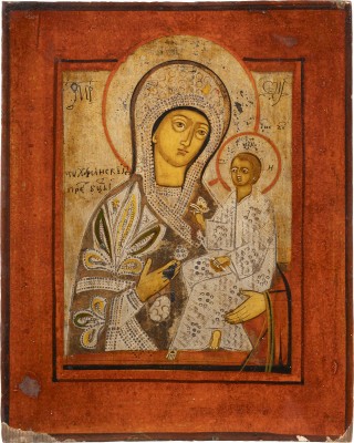 Bild IKONE MIT DER GOTTESMUTTER VON TICHWIN (TICHWINSKAJA)