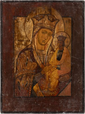 Picture IKONE MIT DER GOTTESMUTTER 'DIE SCHNELLERHÖRENDE' (SKOROPOSLUSNITSA)