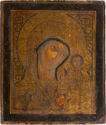 Picture IKONE MIT DER GOTTESMUTTER VON KASAN (KASANSKAJA)