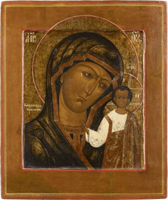 Picture IKONE MIT DER GOTTESMUTTER VON KASAN (KASANSKAJA)