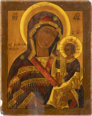 Picture IKONE MIT DER GOTTESMUTTER VON SCHUJA UND SMOLENSK