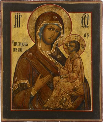 Picture IKONE MIT DER GOTTESMUTTER VON TICHWIN (TICHWINSKAJA)