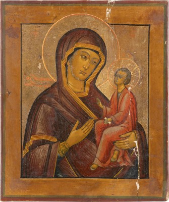 Bild IKONE MIT DER GOTTESMUTTER VON TICHWIN (TICHWINSKAJA)