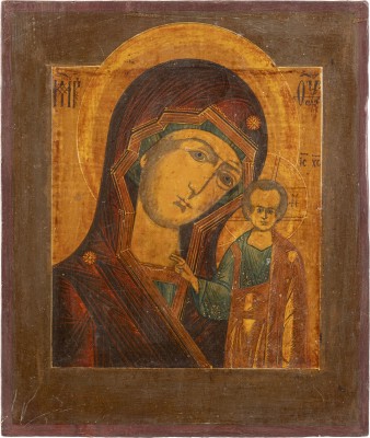 Picture IKONE MIT DER GOTTESMUTTER VON KASAN (KASANSKAJA)