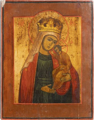 Bild IKONE MIT DER GOTTESMUTTER 'LABSAL DER LEIDENDEN'