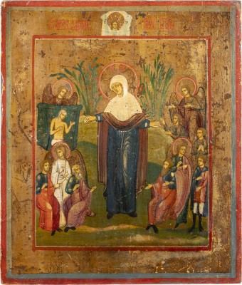 Picture IKONE MIT DER GOTTESMUTTER 'FREUDE ALLER LEIDENDEN'