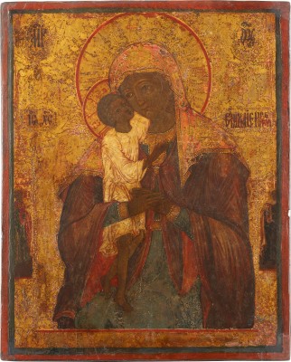 Picture KLEINE IKONE MIT DER GOTTESMUTTER 'AUFFINDEN DER VERLORENEN'
