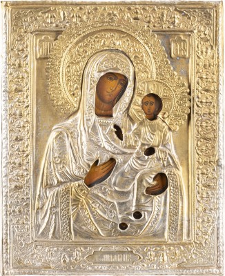 Bild KLEINE IKONE MIT DER GOTTESMUTTER VON SMOLENSK (SMOLENSKAJA)