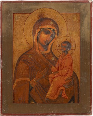 Picture KLEINE IKONE MIT DER GOTTESMUTTER VON TICHWIN (TICHWINSKAJA)
