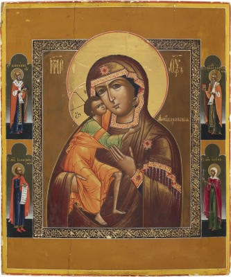 Picture IKONE MIT DER GOTTESMUTTER FEODOROWSKAJA