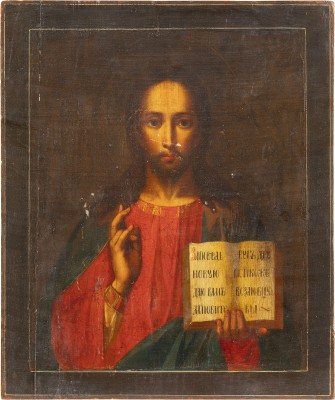 Bild IKONE MIT CHRISTUS PANTOKRATOR