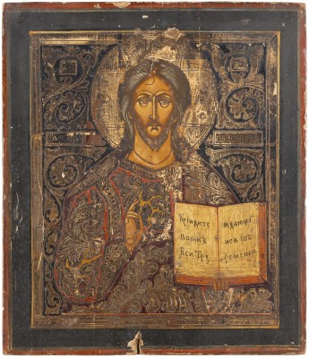 Picture IKONE MIT CHRISTUS PANTOKRATOR