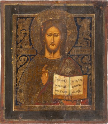 Picture IKONE MIT CHRISTUS PANTOKRATOR