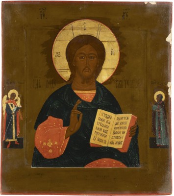Bild IKONE MIT CHRISTUS PANTOKRATOR