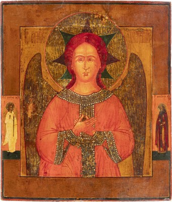 Auction 138<br>IKONE MIT CHRISTUS, DEM GÜTIGEN SCHWEIGEN