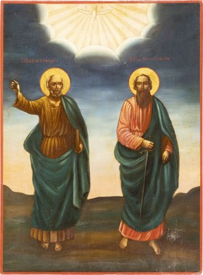 Picture GROSSE IKONE MIT DEN APOSTELN PETRUS UND PAULUS