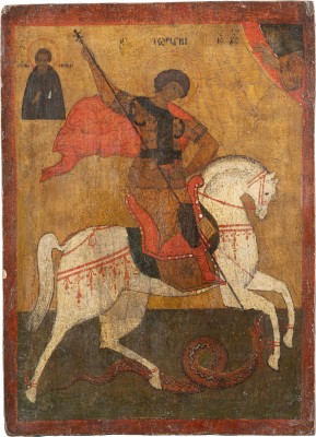 Picture IKONE MIT DEM HEILIGEN GEORG DEM DRACHENTÖTER
