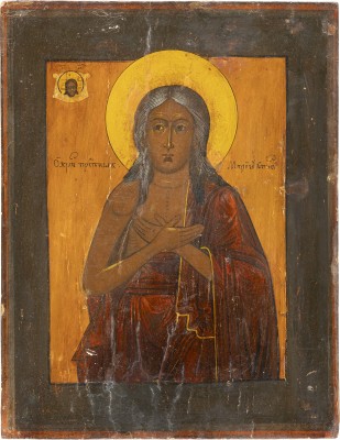 Bild IKONE MIT DER HEILIGEN MARIA VON ÄGYPTEN
