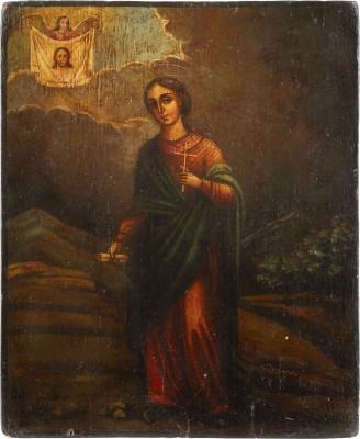 Picture IKONE MIT DER HEILIGEN EUDOKIA