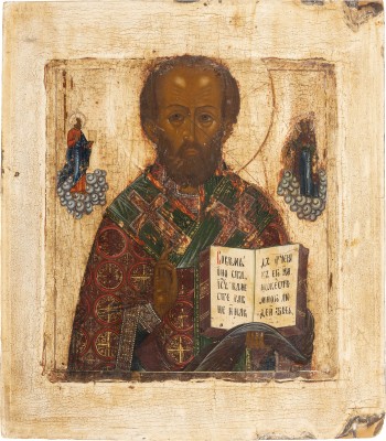 Picture IKONE MIT DEM HEILIGEN NIKOLAUS VON MYRA