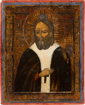 Picture IKONE MIT DEM HEILIGEN SERAFIM VON SAROW