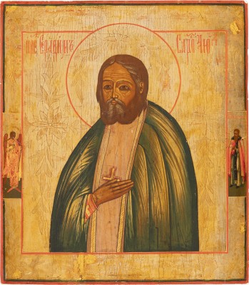 Picture IKONE MIT DEM HEILIGEN SERAFIM VON SAROW