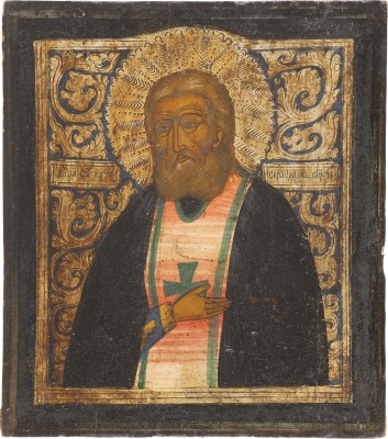 Picture IKONE MIT DEM HEILIGEN SERAFIM VON SAROW