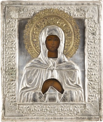 Picture IKONE MIT DER HEILIGEN MARIA MAGDALENA MIT OKLAD