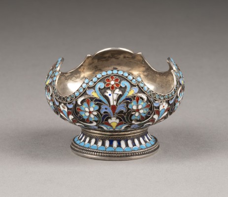 Auktion 138<br>CLOISONNÉ-EMAIL-SALIÈRE