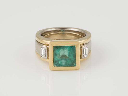 Auktion <br>RING - SMARAGD CA. 4.00 CT.