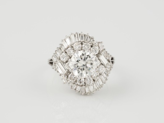 Auktion <br>RING - BRILLANT CA. 2.00 CT.