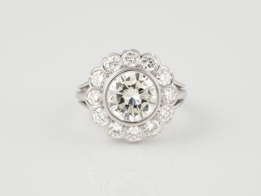 Auction <br>RING - BRILLANT CA. 3.80 CT.