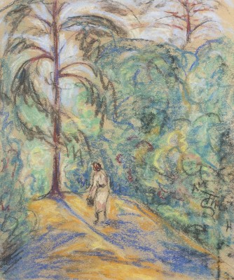 Auktion 140<br>'WEG AUF DEM KIRCHHOF' (1919)