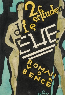 Auktion 140<br>PLAKATENTWURF '2 ERFINDEN DIE EHE - ROMAN VON BENCE'