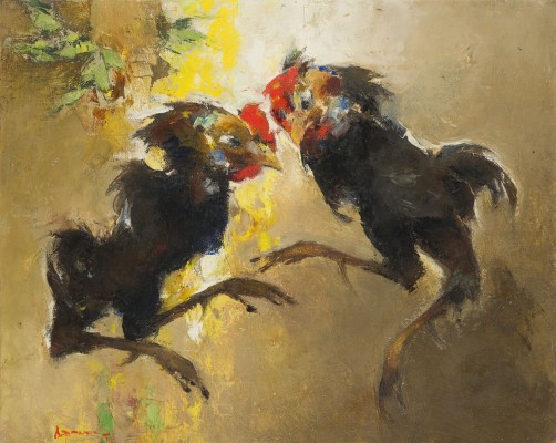 Auction 140<br>'COMBAT DE COQS' (1958)