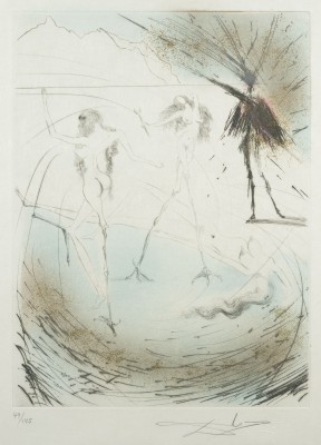 Auktion 140<br>'FEMMES POULES' (AUS DER FOLGE 'FAUST - LA NUIT DE WALPURGIS' - 1968/69'