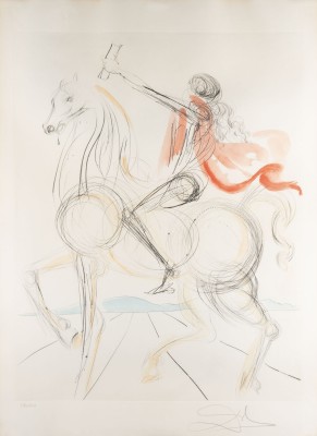 Auction 140<br>'CHEVALIER LEONARDESQUE' (AUS DER FOLGE 'HOMMAGE À LEONARDO' - 1975)
