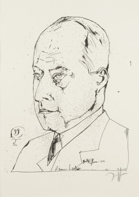 Auction 140<br>'PORTRAIT GOTTFRIED BENN' (1968)