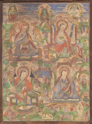 Auction 139<br>EIN THANGKA VON VIER ARHATS