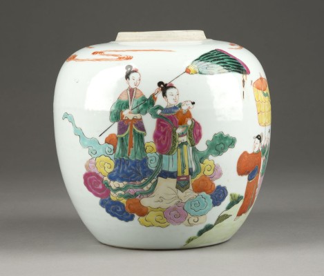 Auction 139<br>EIN FAMILLE ROSE TOPF