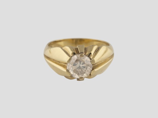 Bild DIAMANT-SOLITAIRE-RING