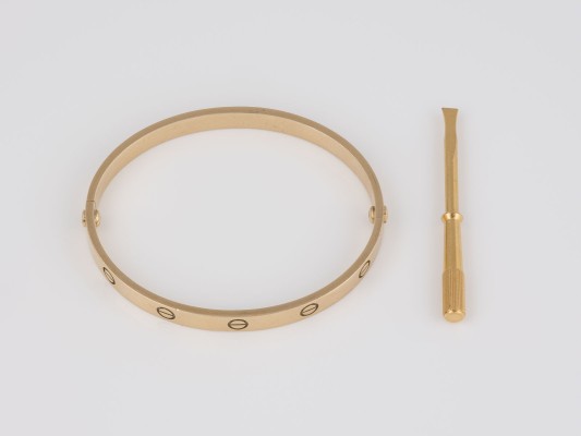 Auction 141<br>ARMREIF 'CARTIER LOVE'